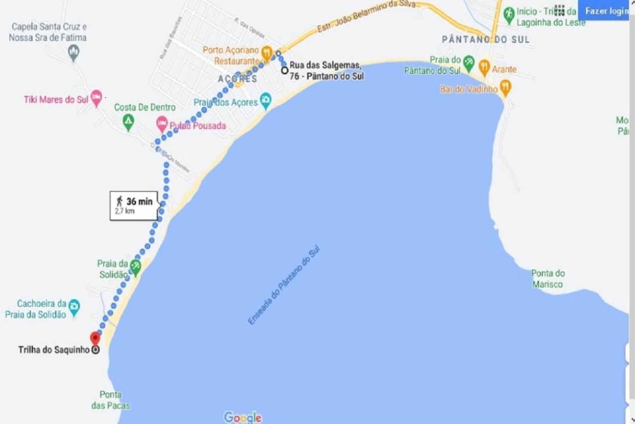 Apartamento Praia Balneario Dos Acores Флорианополис Экстерьер фото